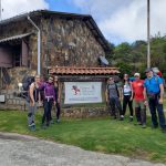 Grupo preparado no Posto do Marcão, parte alta do Parque Nacional do Itatiaia