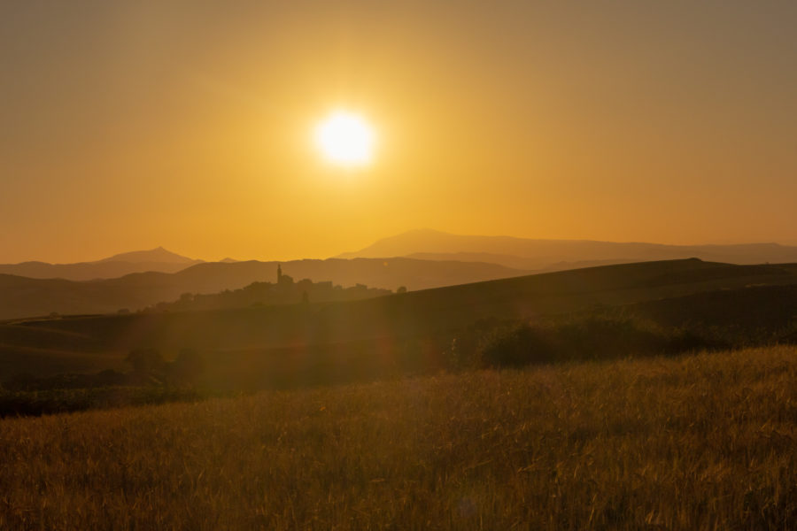 Nascer do Sol no Caminho de Santiago