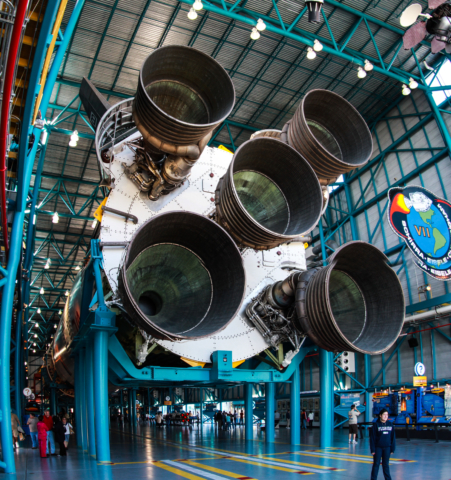 O gigante Saturn V