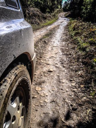 Um Suzuki na montanha